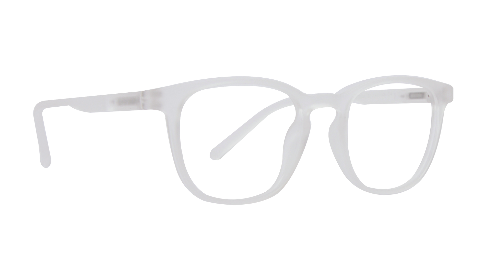 A solitary pair of glasses rest on a stark black background, their sleek and simple design emphasized by the absence of any other visual elements. The glasses are positioned centrally, symmetrical in their placement and evoking a sense of minimalism. The inanimate object exudes a sense of poise and sophistication, perhaps hinting at the wearer's discerning taste and refined personality. 